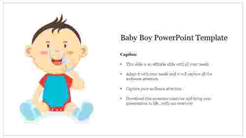 Baby Boy PowerPoint Template